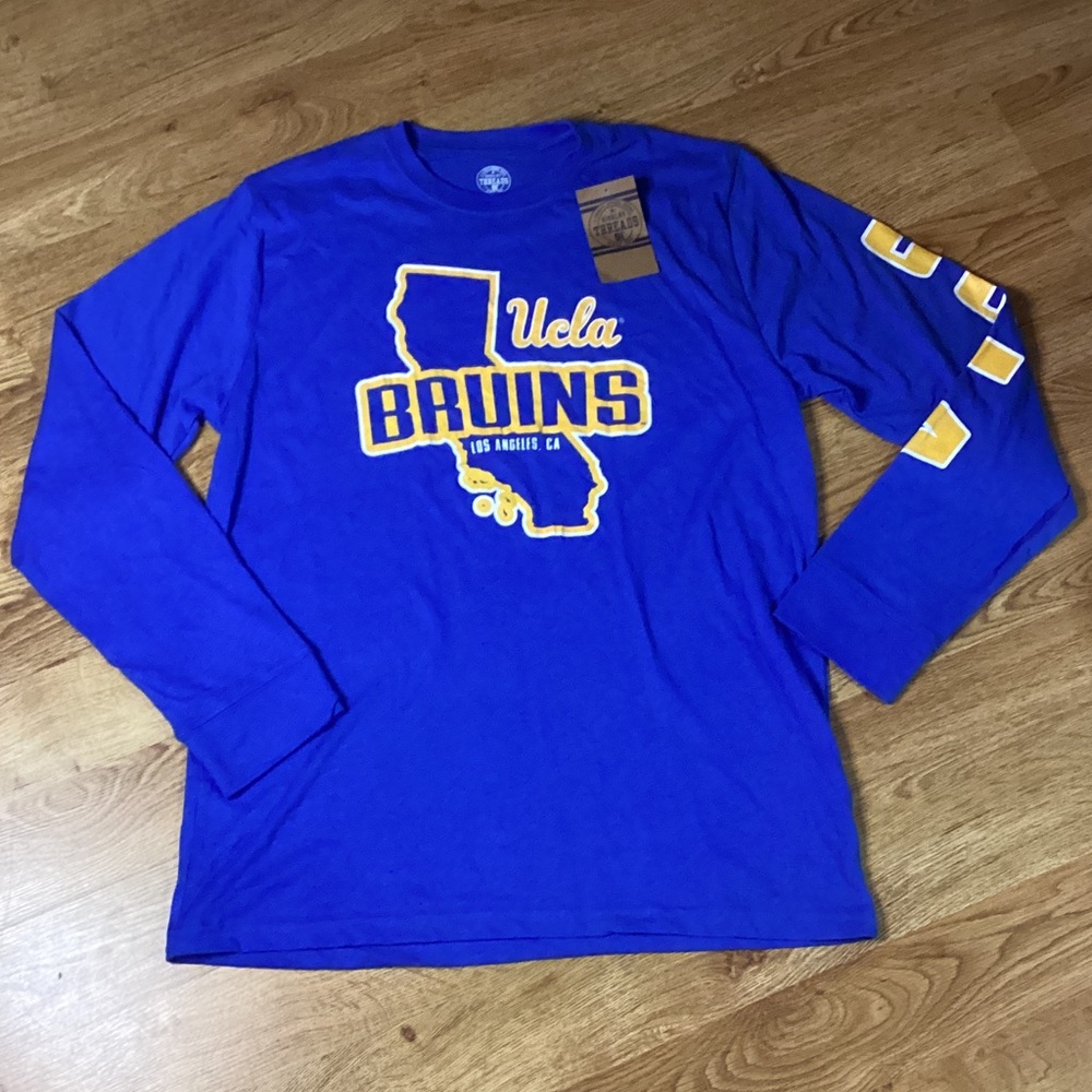 Rivalry Threads Blue and Yellow Long Sleeve Tee